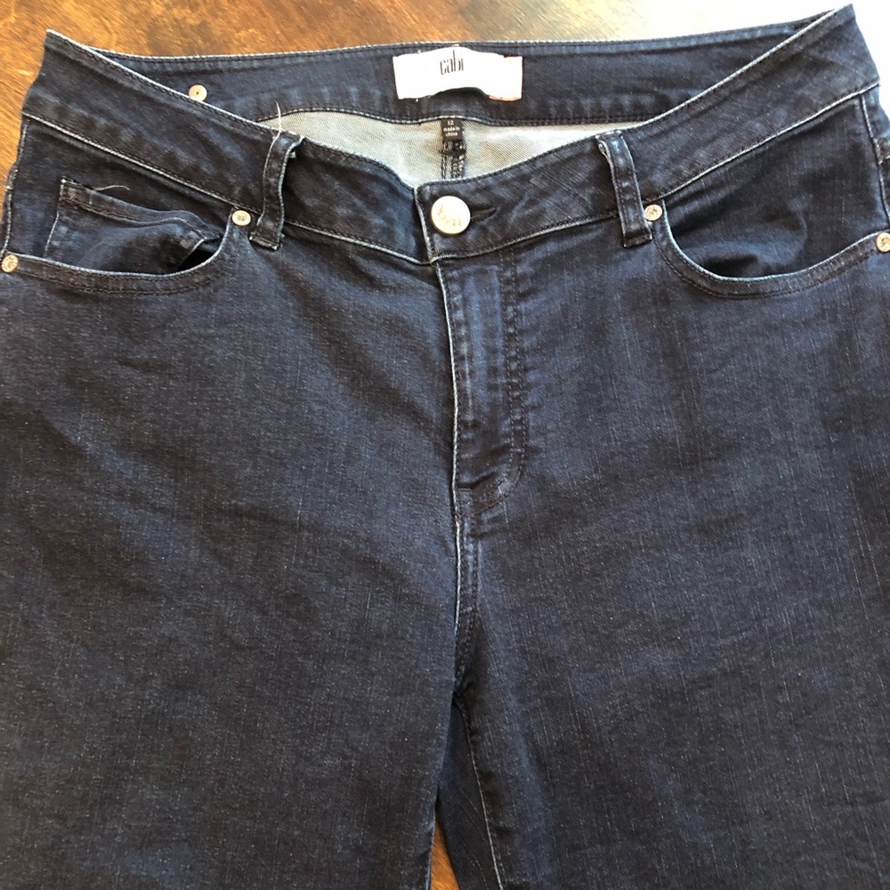 Cabi dark wash skinny jeans Size 12
